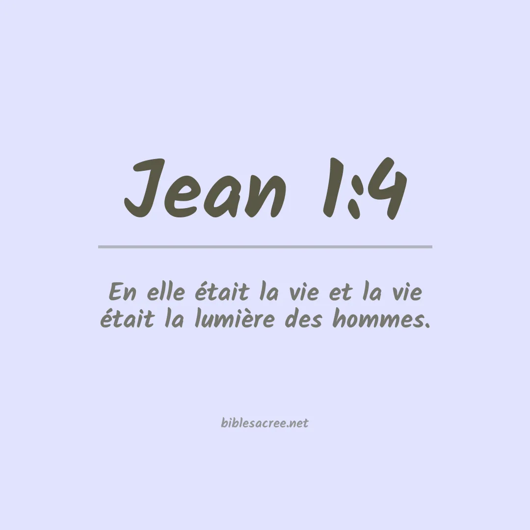 Jean - 1:4