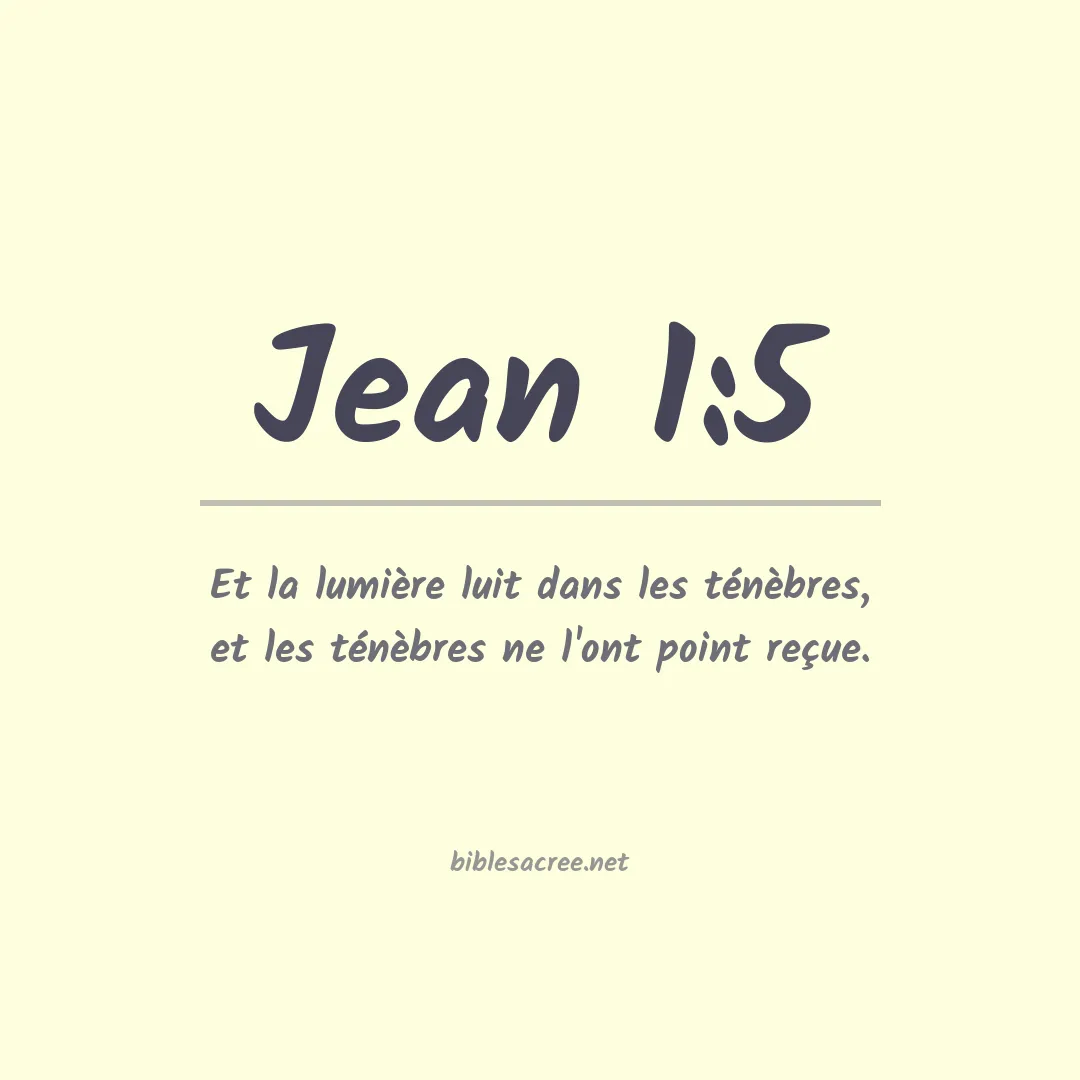 Jean - 1:5