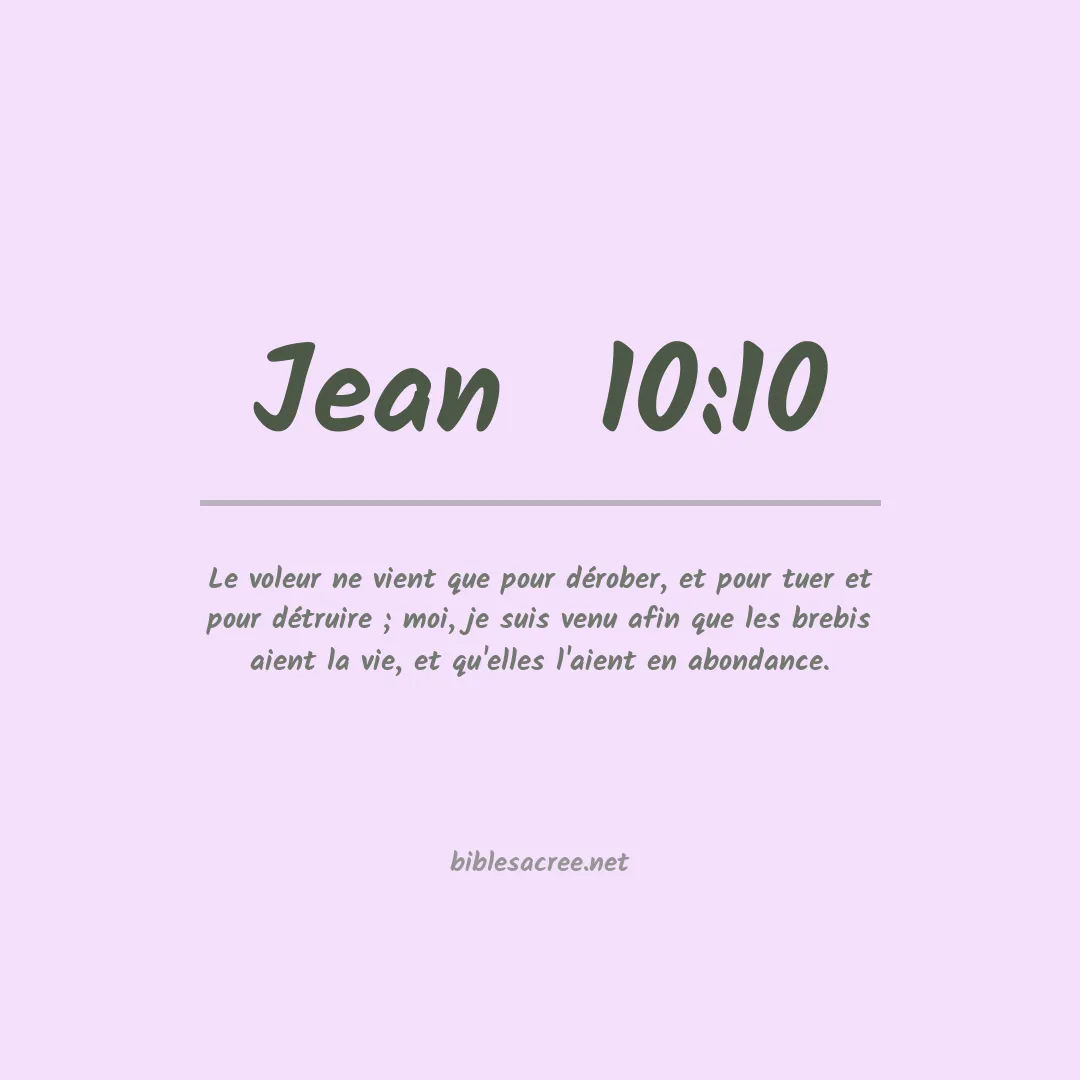 Jean  - 10:10