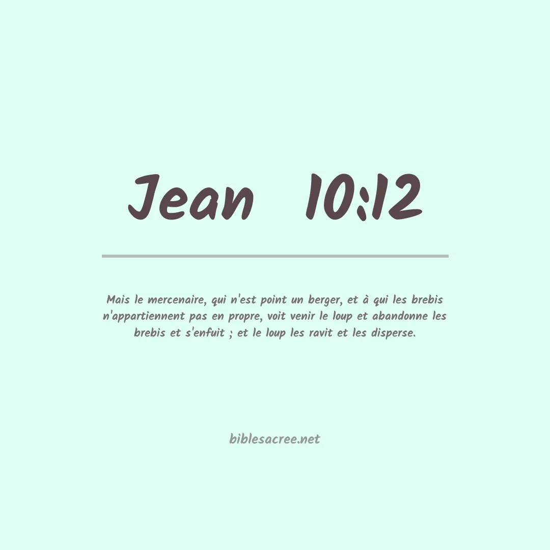 Jean  - 10:12