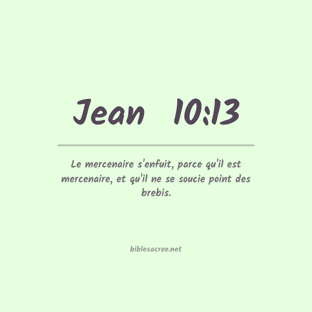 Jean  - 10:13
