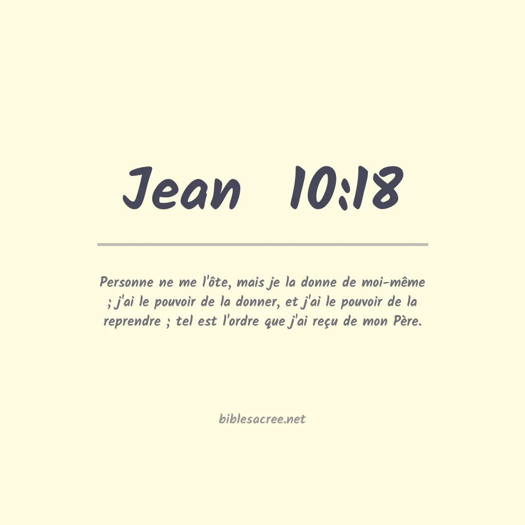 Jean  - 10:18