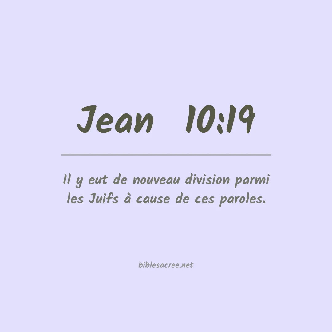 Jean  - 10:19