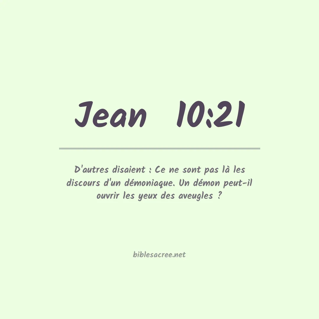 Jean  - 10:21