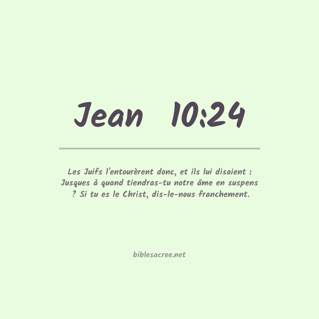 Jean  - 10:24