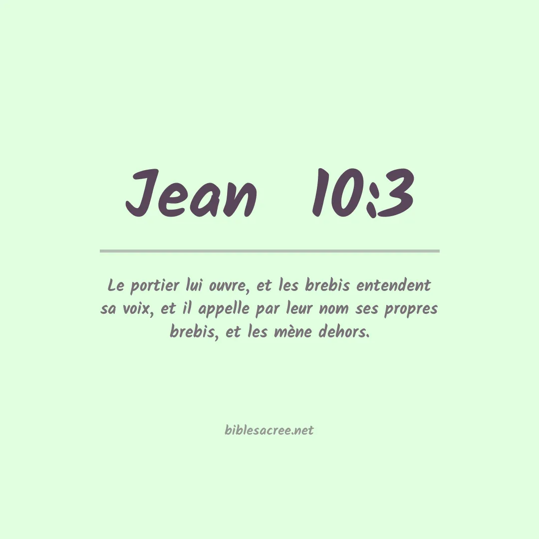 Jean  - 10:3