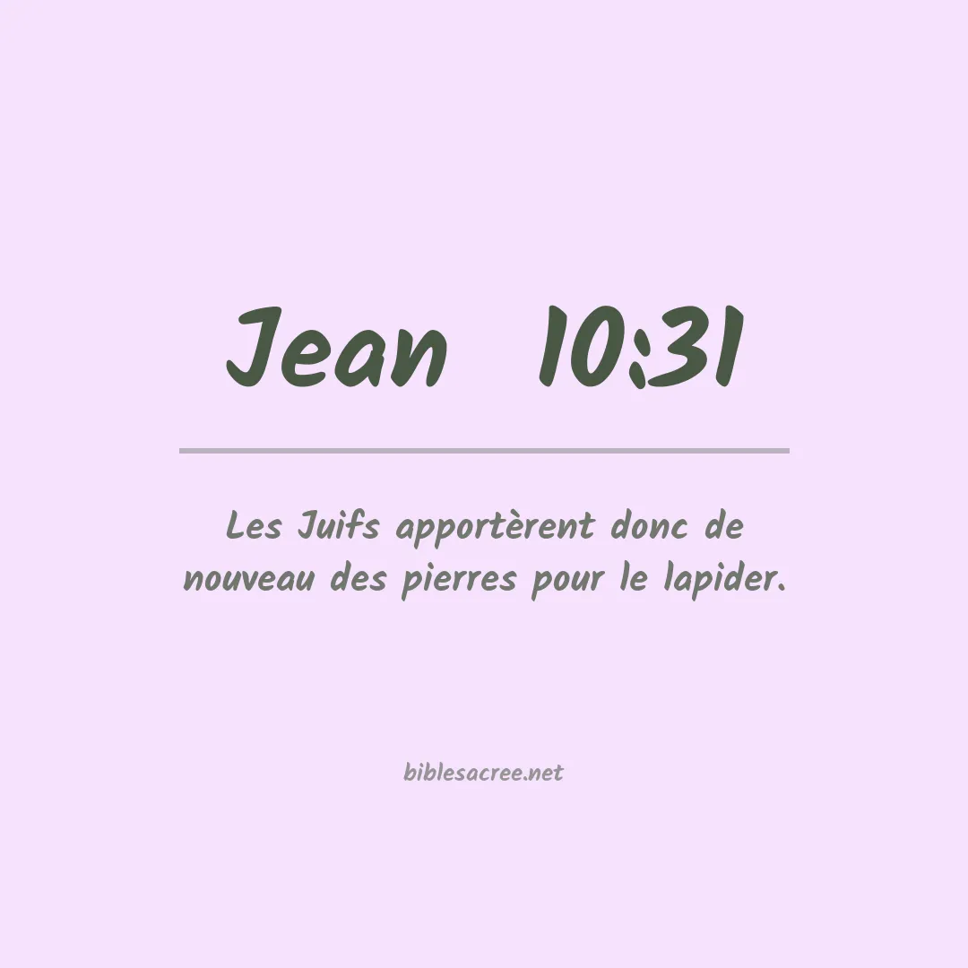 Jean  - 10:31
