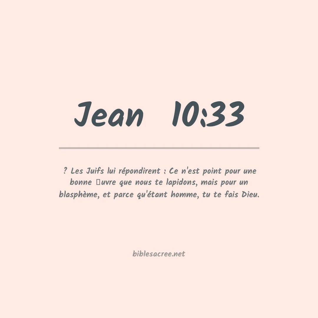 Jean  - 10:33