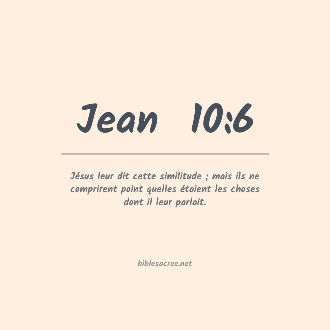 Jean  - 10:6