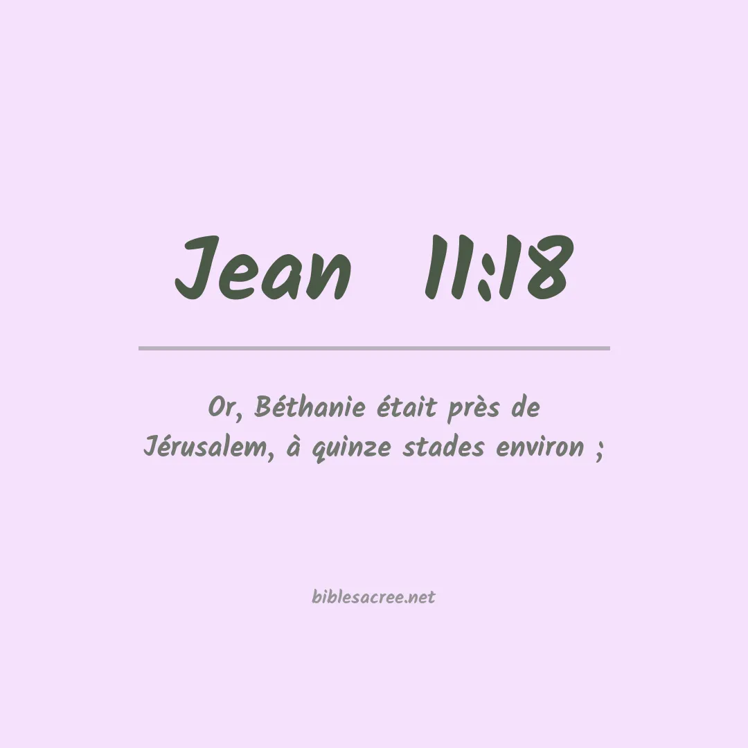 Jean  - 11:18