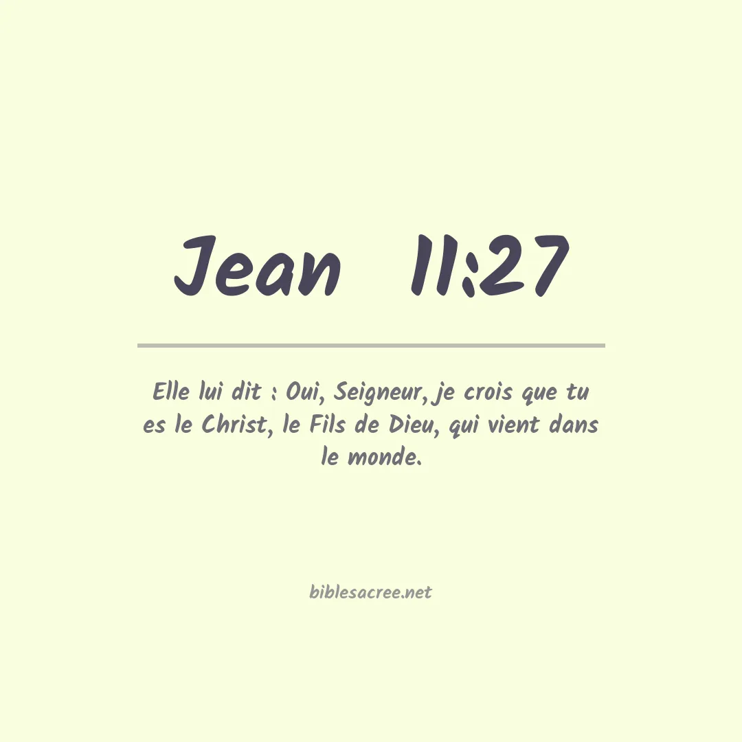Jean  - 11:27