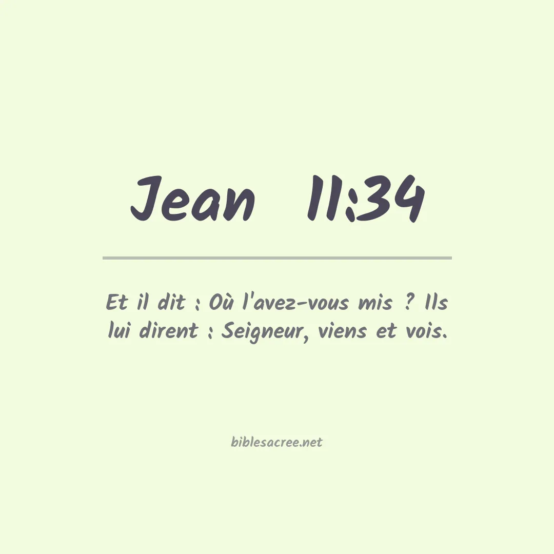 Jean  - 11:34