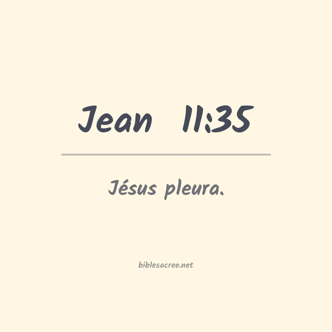Jean  - 11:35
