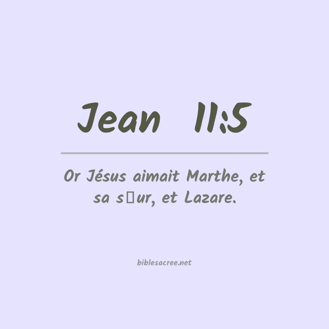 Jean  - 11:5