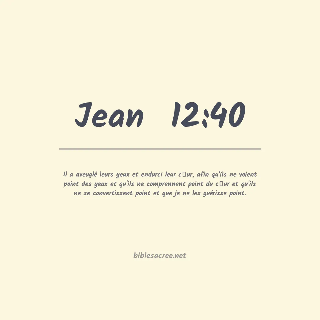 Jean  - 12:40