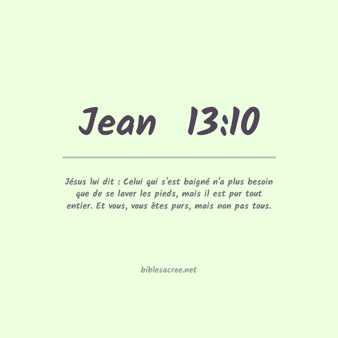Jean  - 13:10