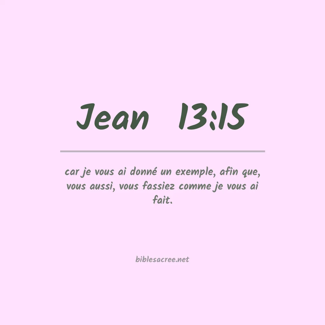 Jean  - 13:15