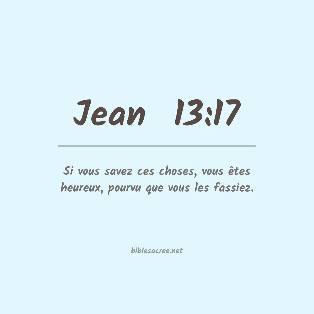 Jean  - 13:17