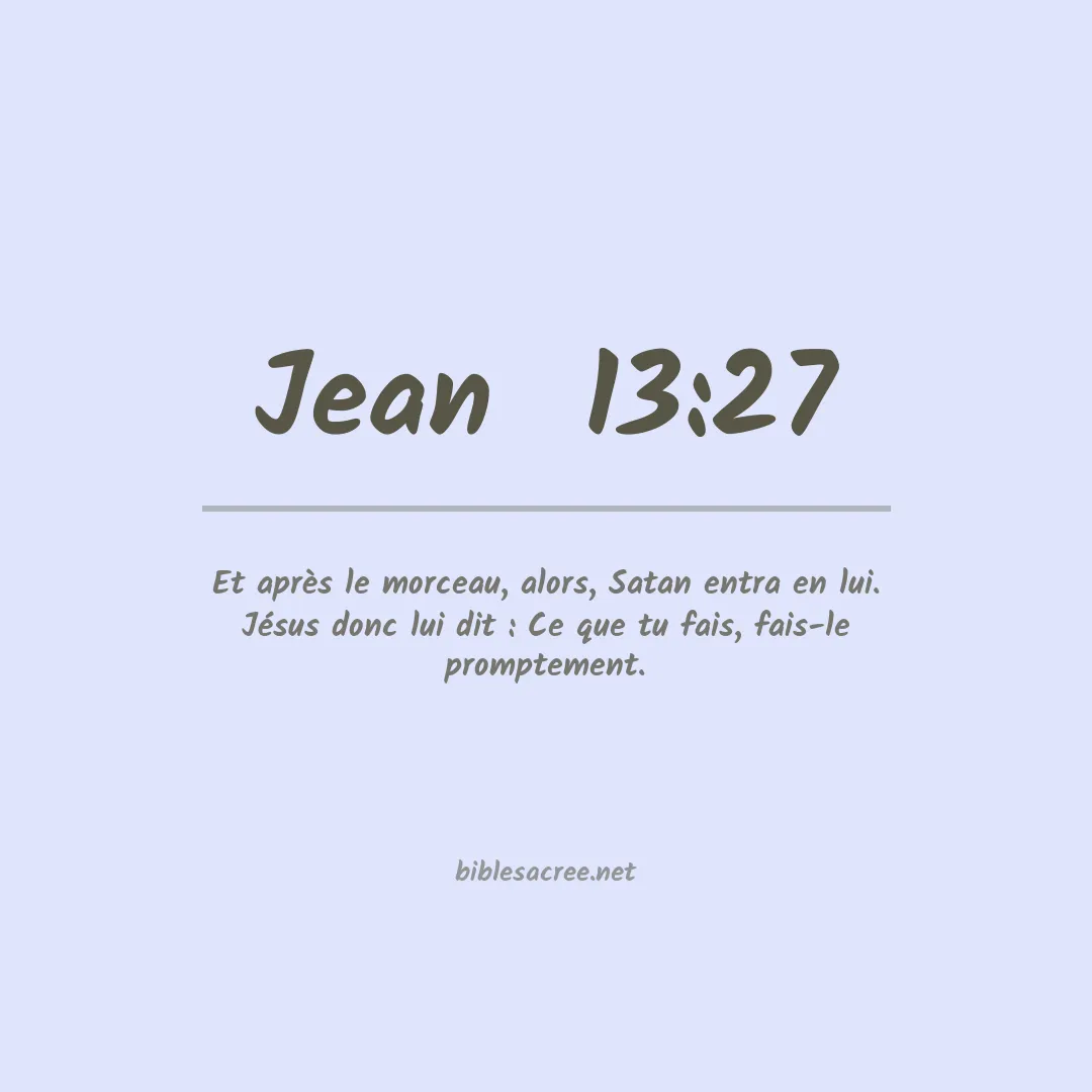 Jean  - 13:27