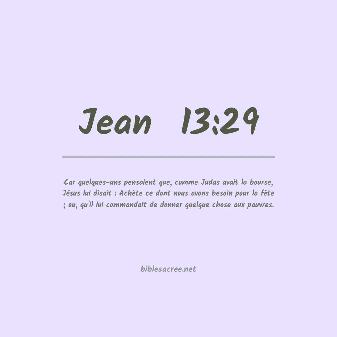 Jean  - 13:29