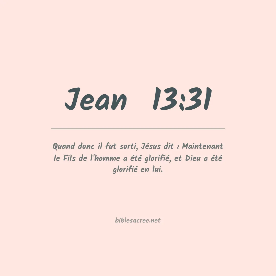 Jean  - 13:31