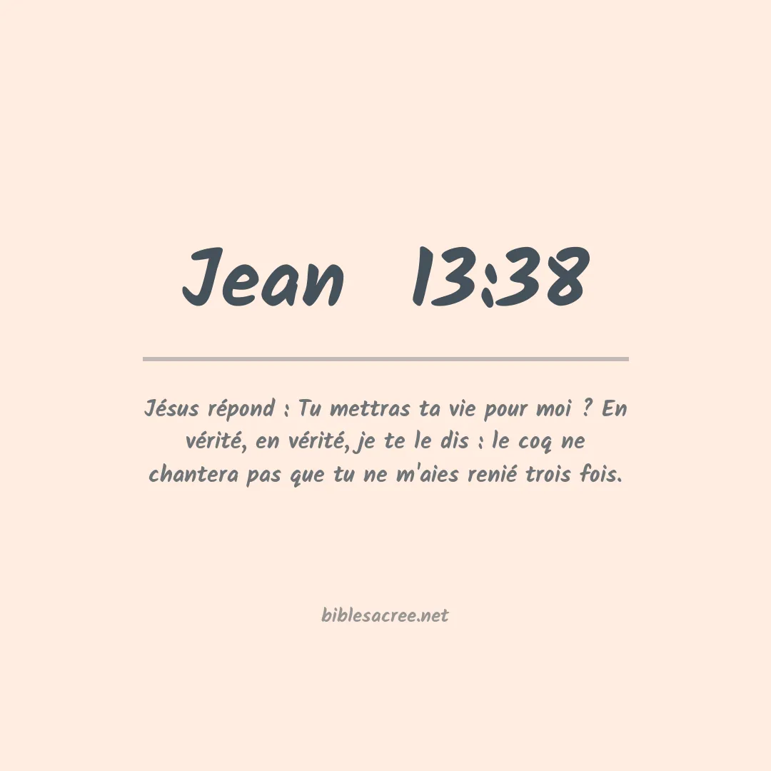 Jean  - 13:38
