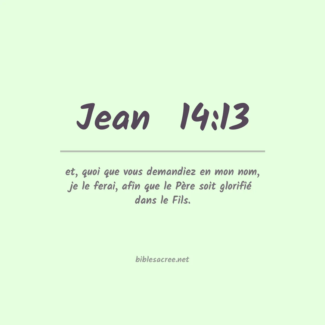 Jean  - 14:13