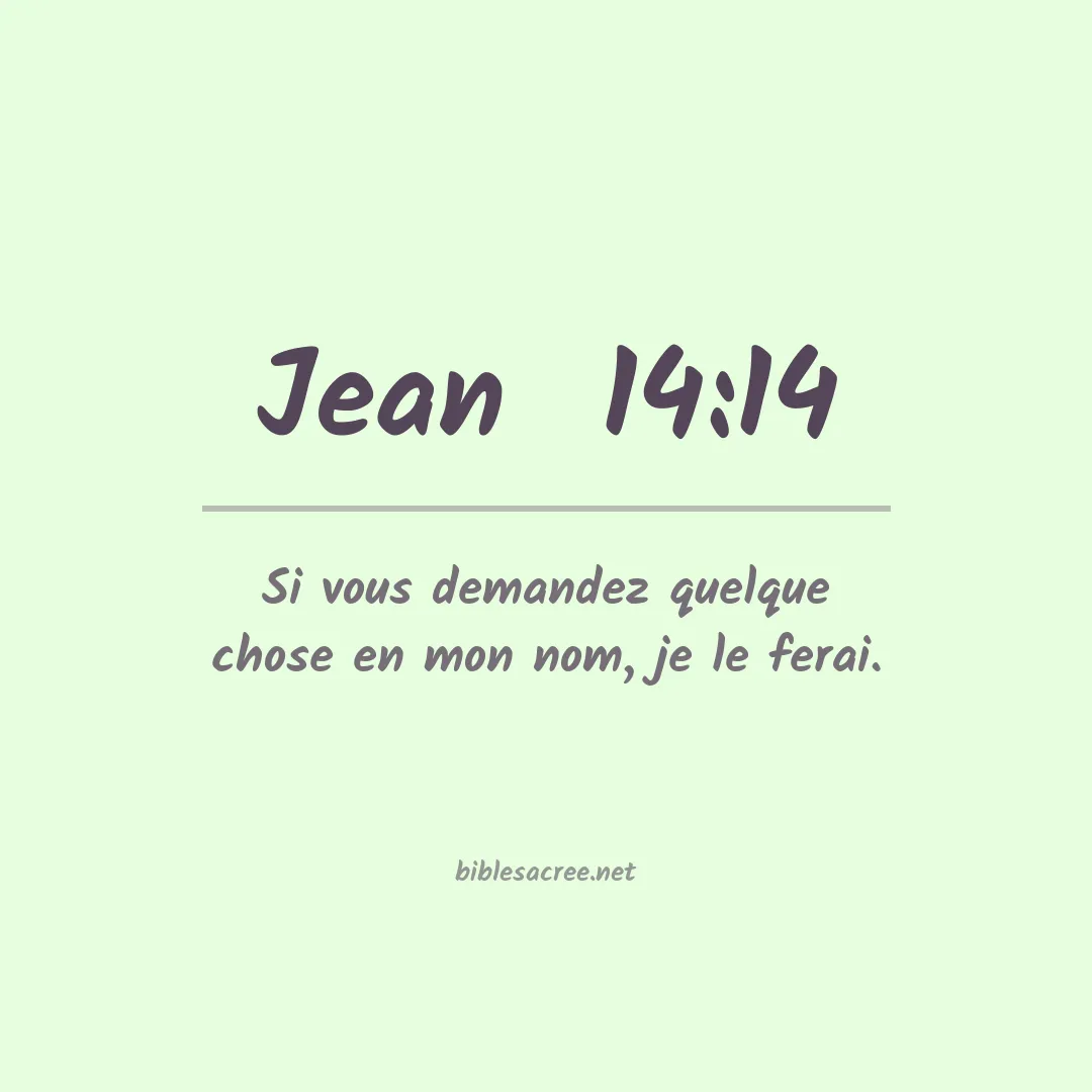 Jean  - 14:14