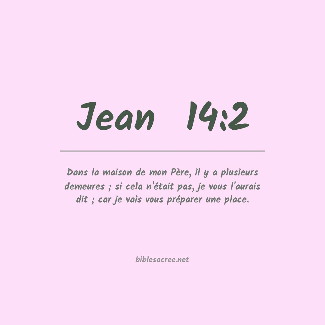 Jean  - 14:2