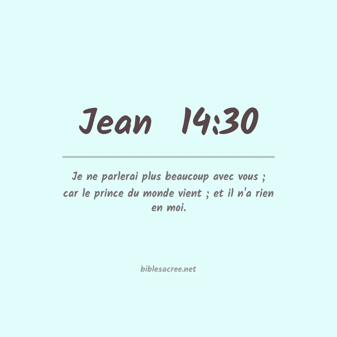 Jean  - 14:30