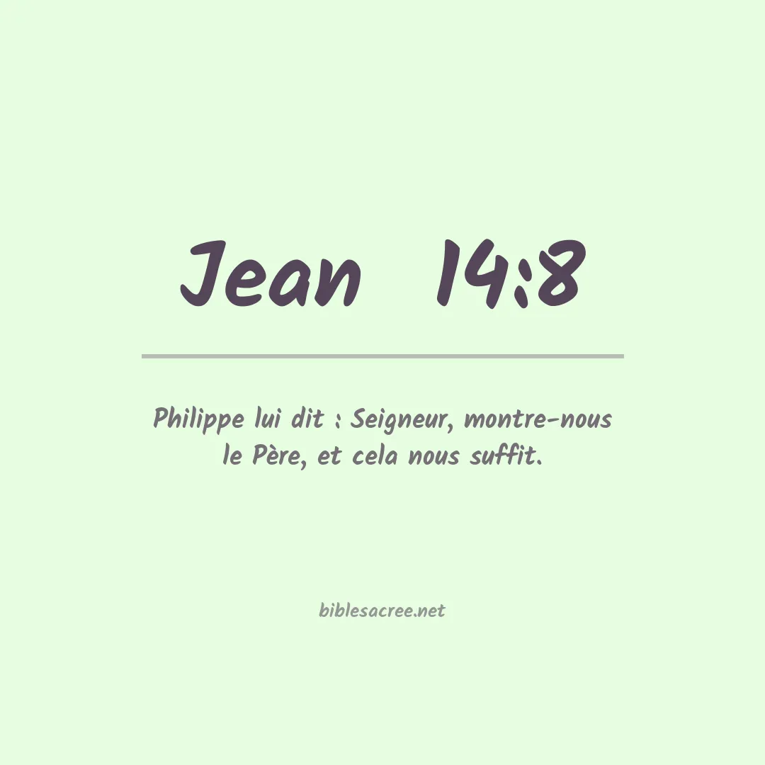 Jean  - 14:8