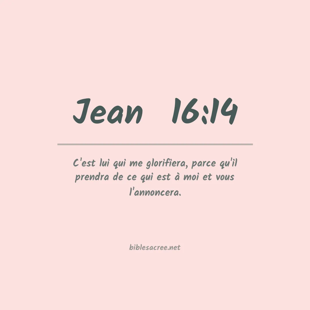 Jean  - 16:14