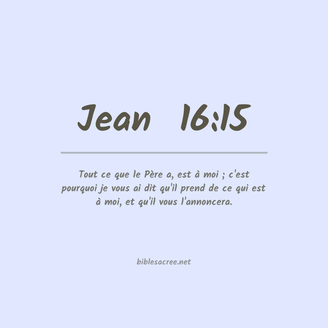Jean  - 16:15