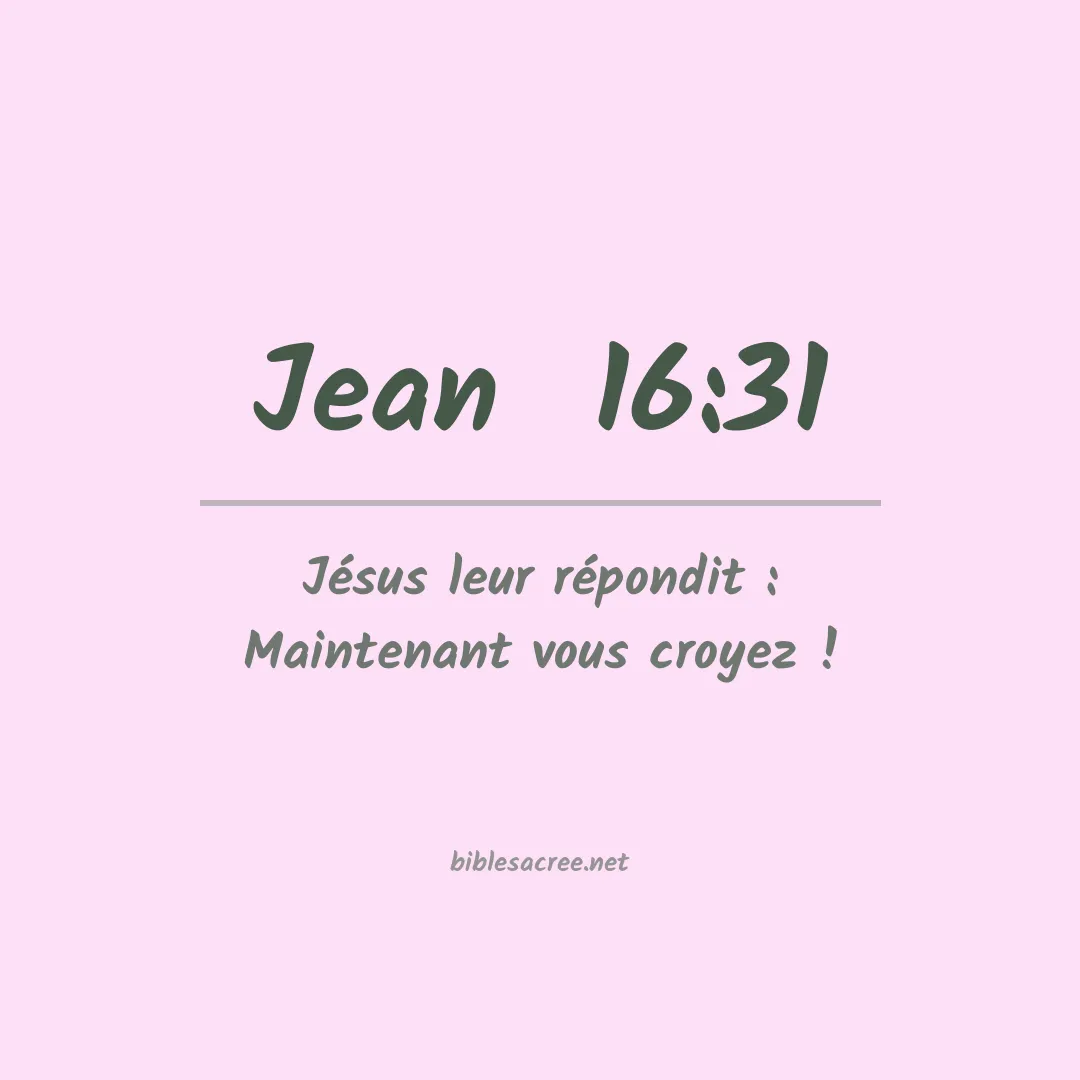 Jean  - 16:31