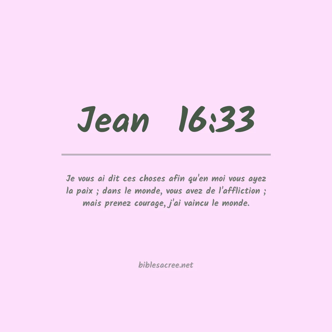 Jean  - 16:33