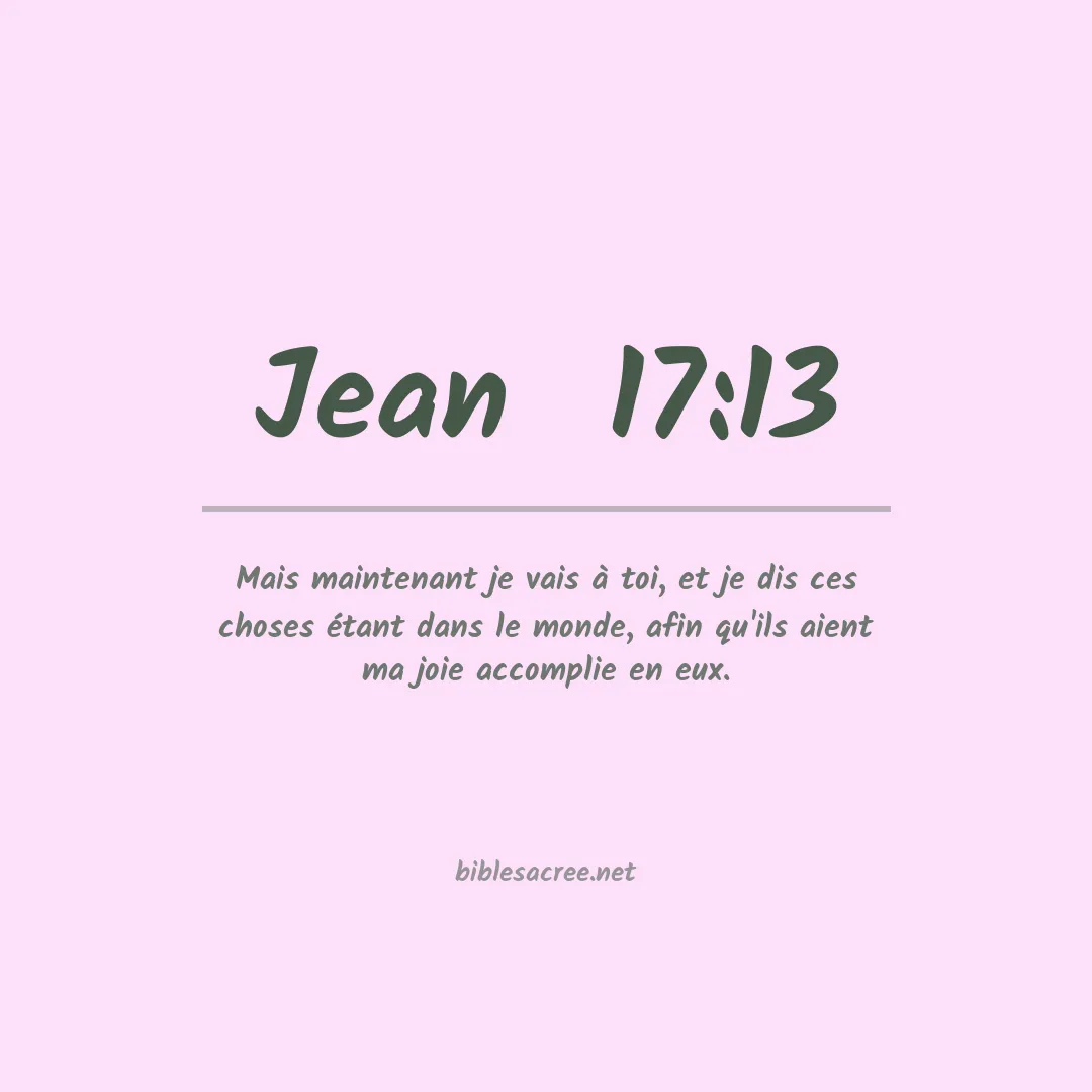 Jean  - 17:13