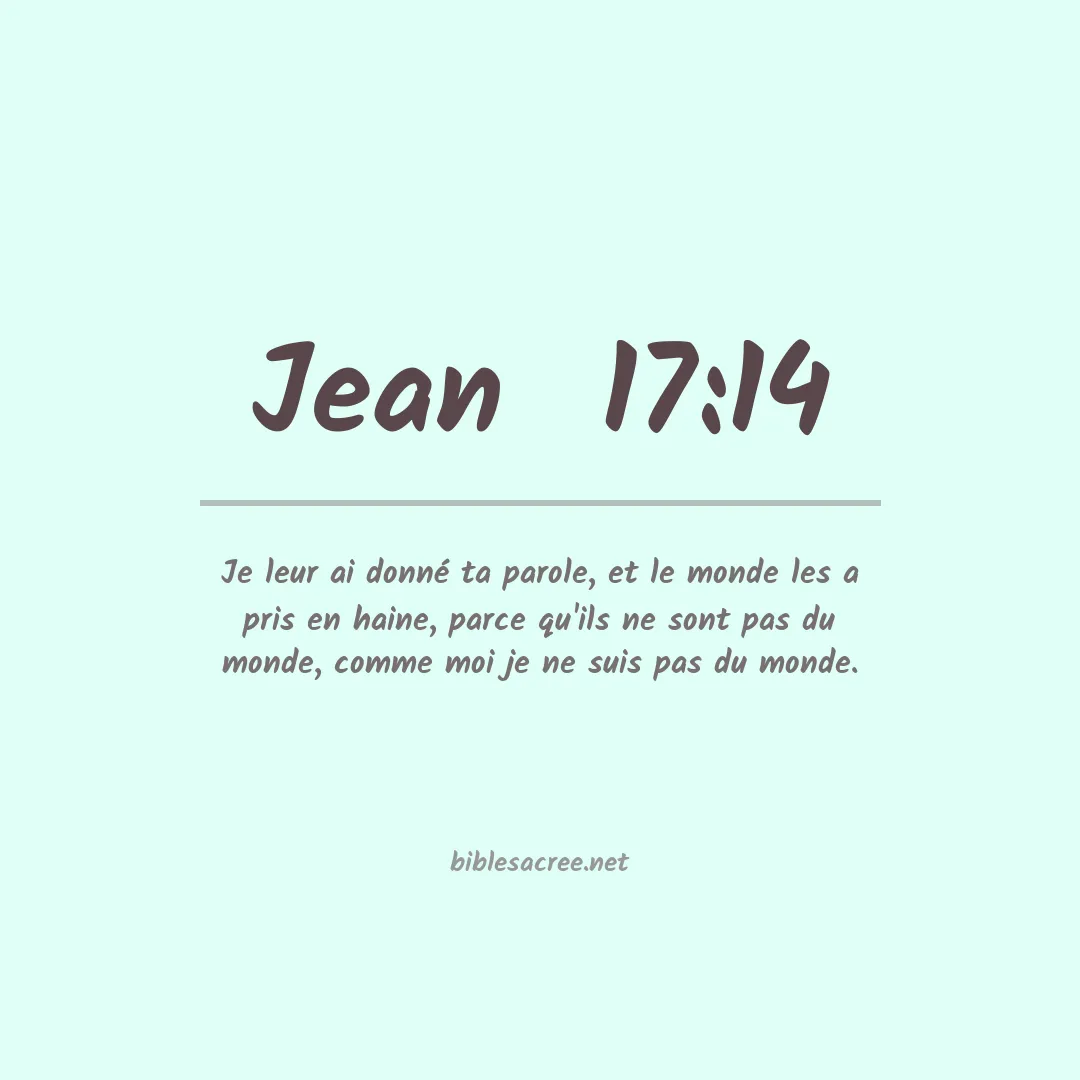 Jean  - 17:14