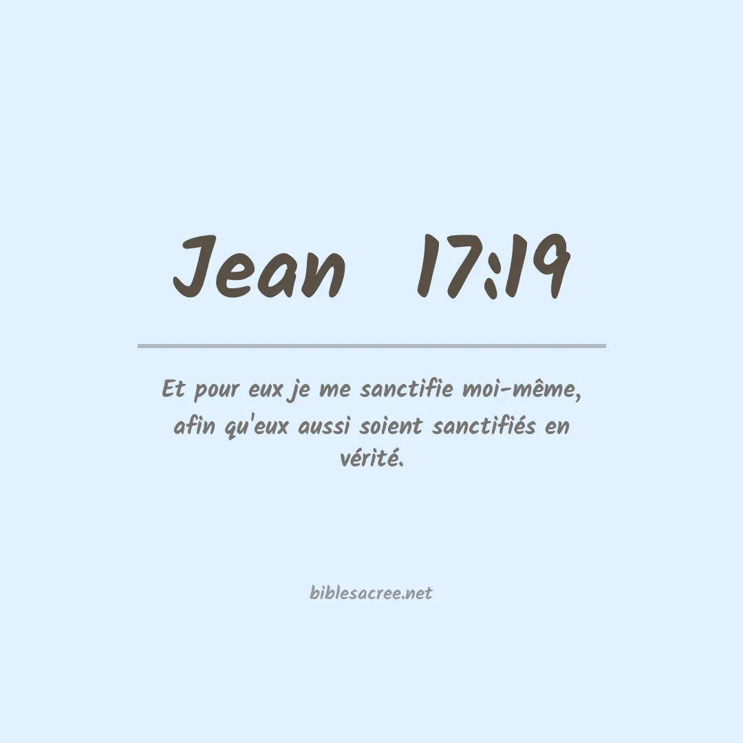 Jean  - 17:19