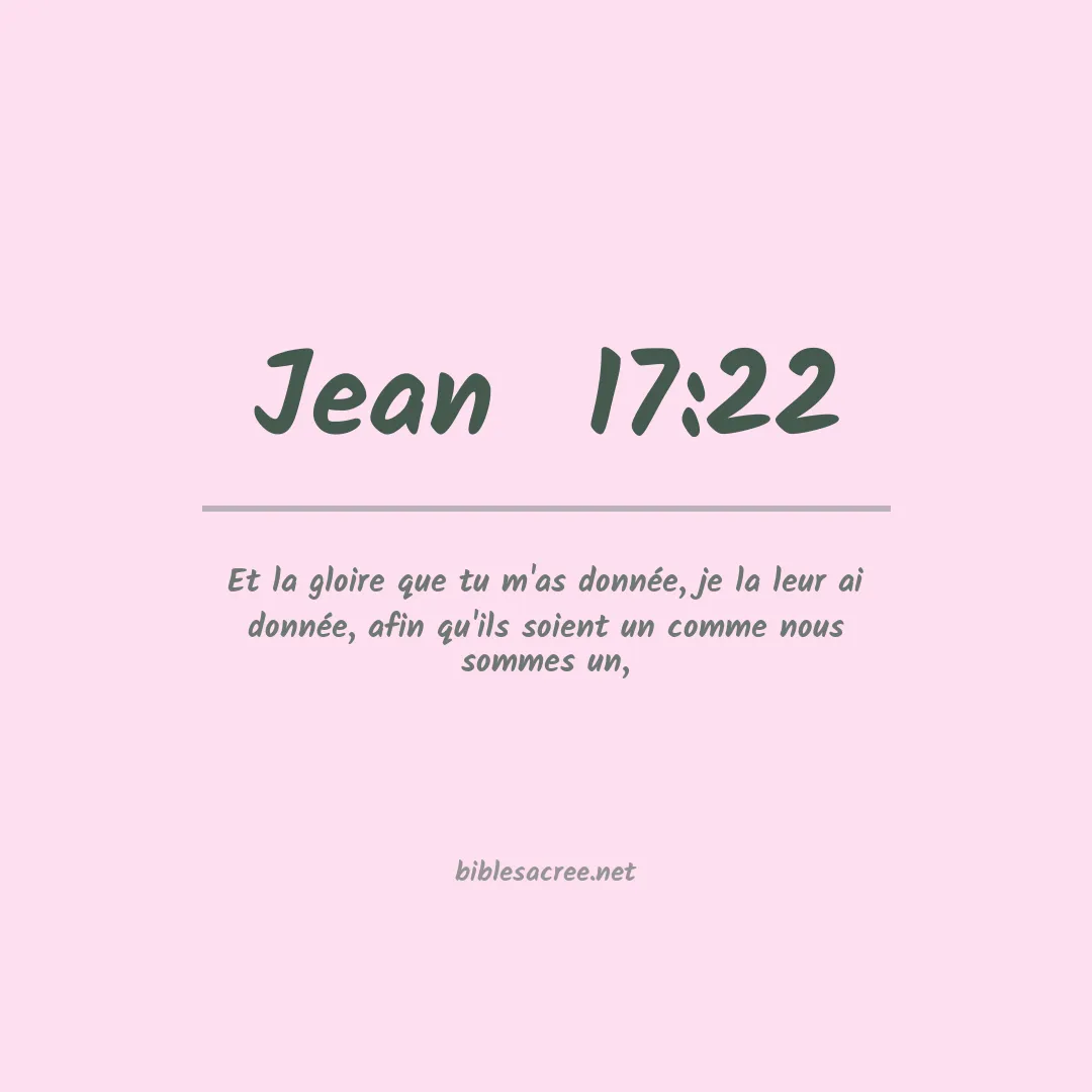 Jean  - 17:22