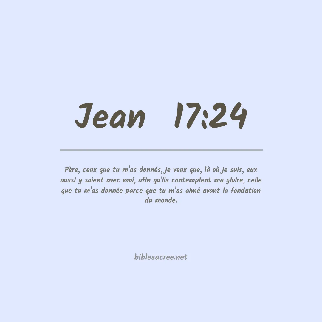 Jean  - 17:24