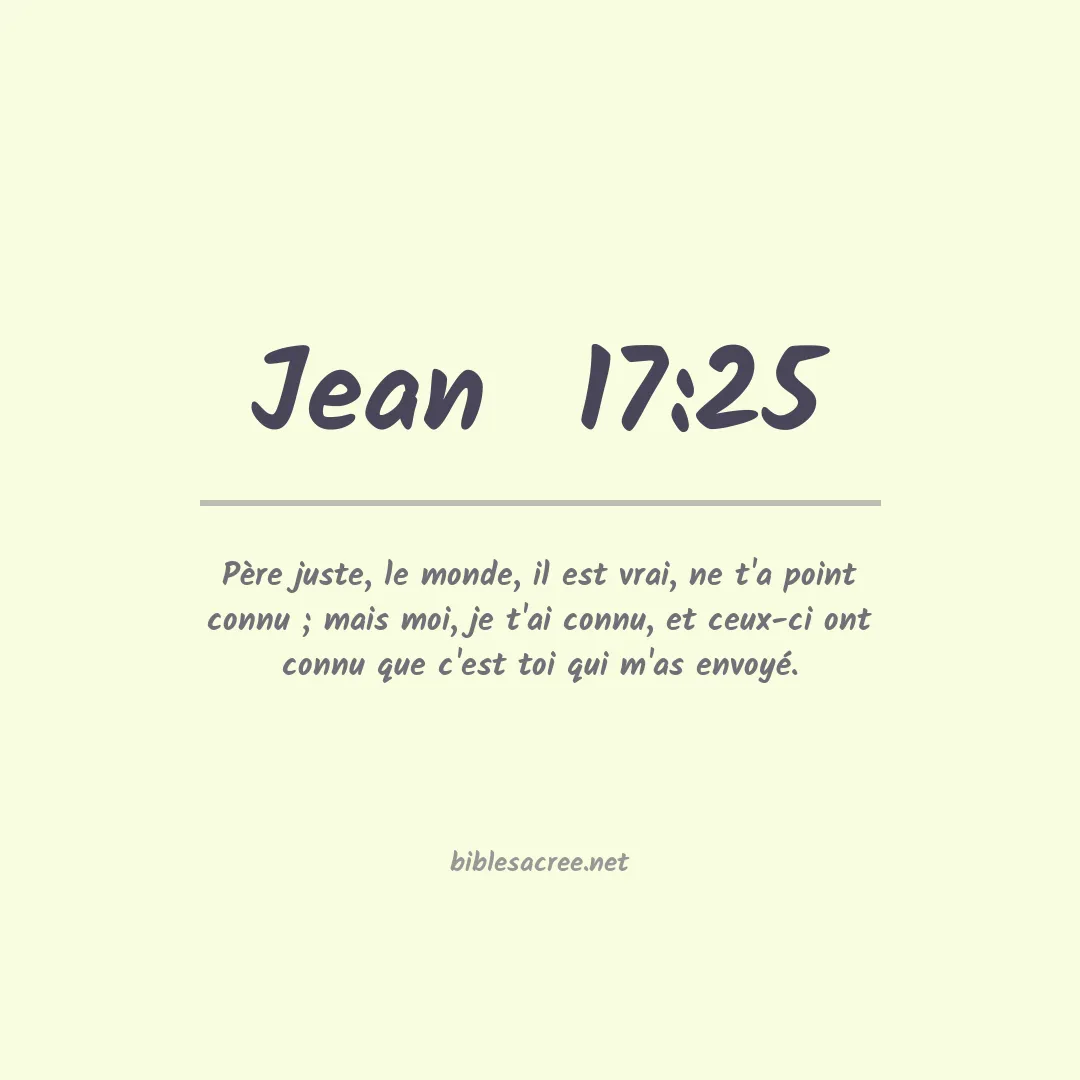 Jean  - 17:25
