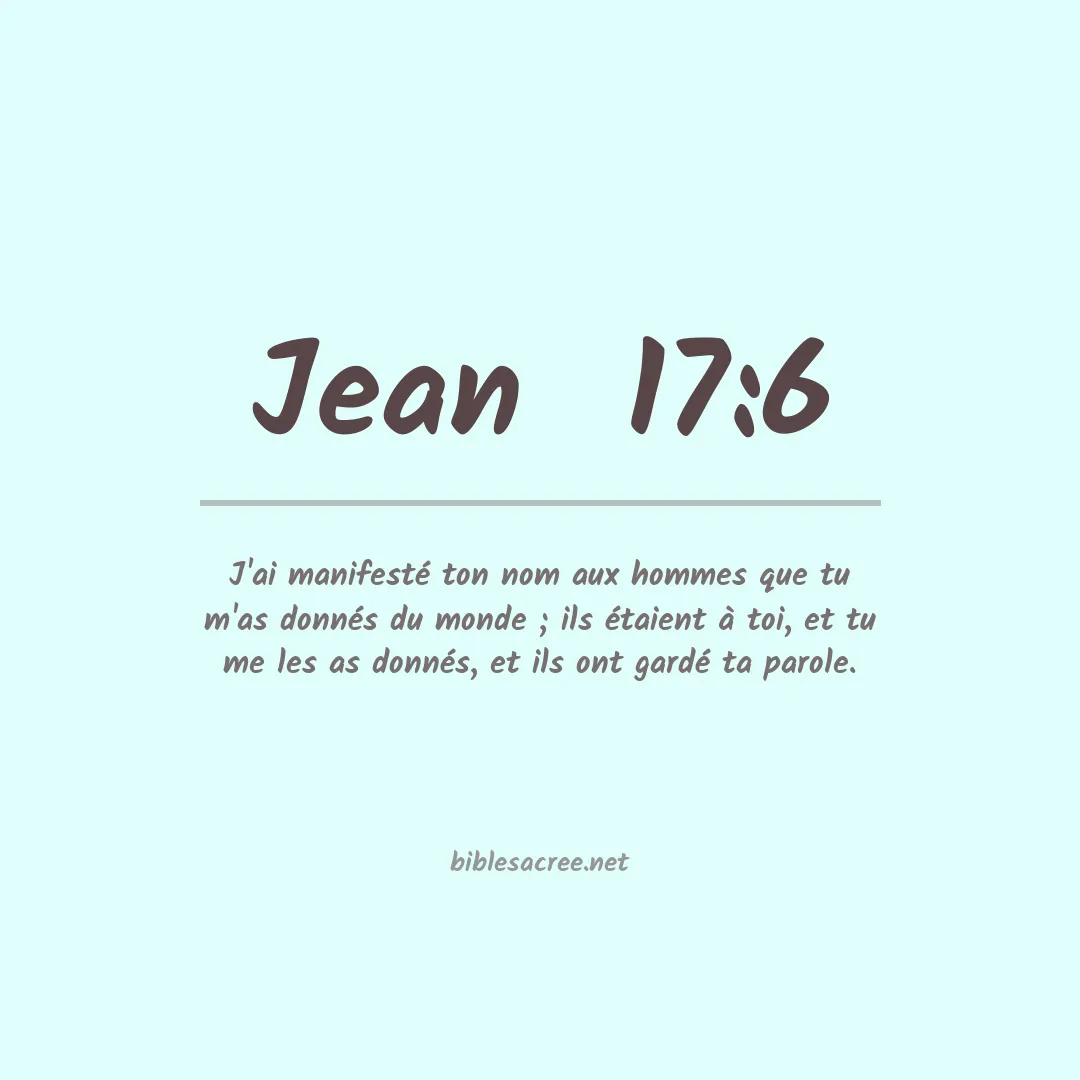 Jean  - 17:6