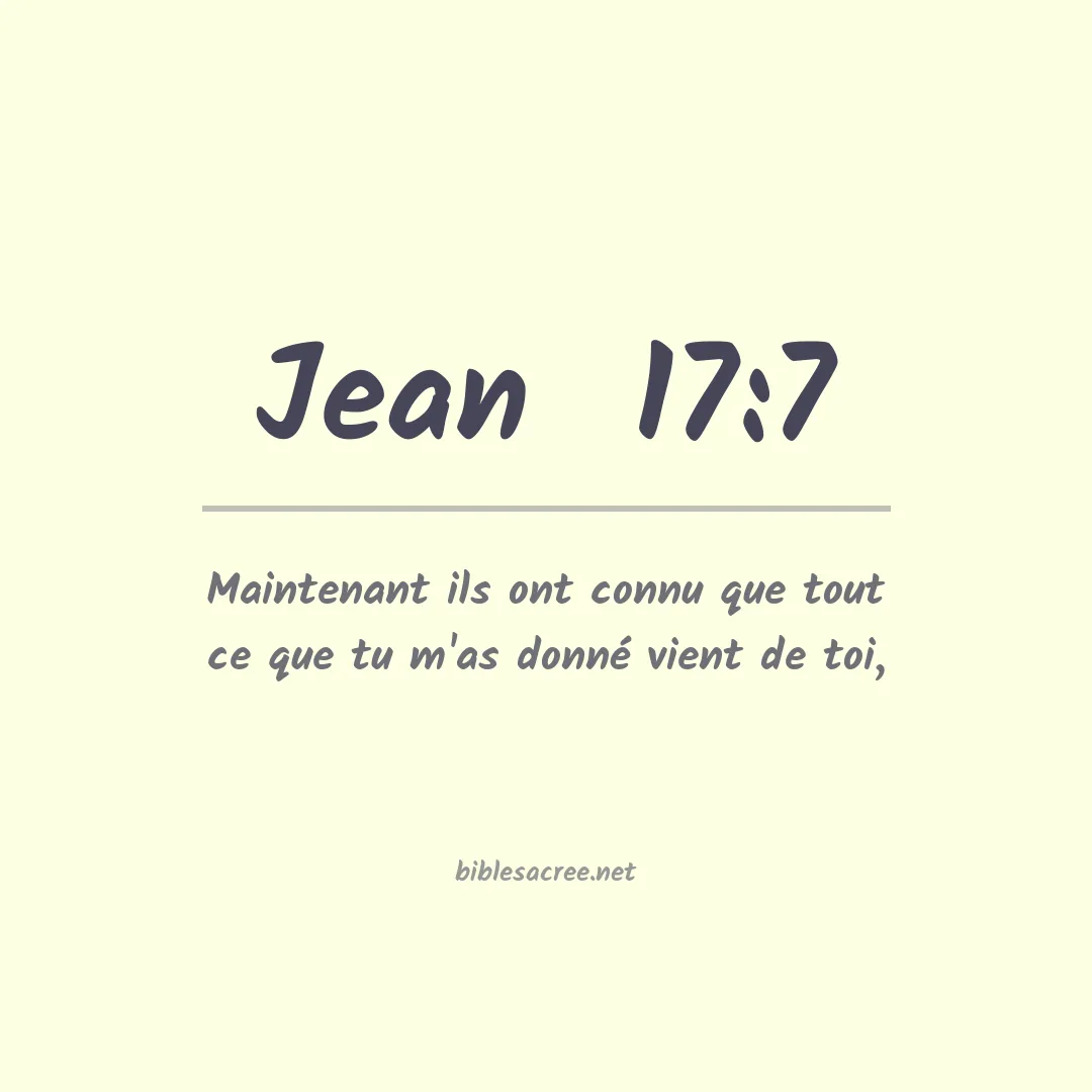 Jean  - 17:7