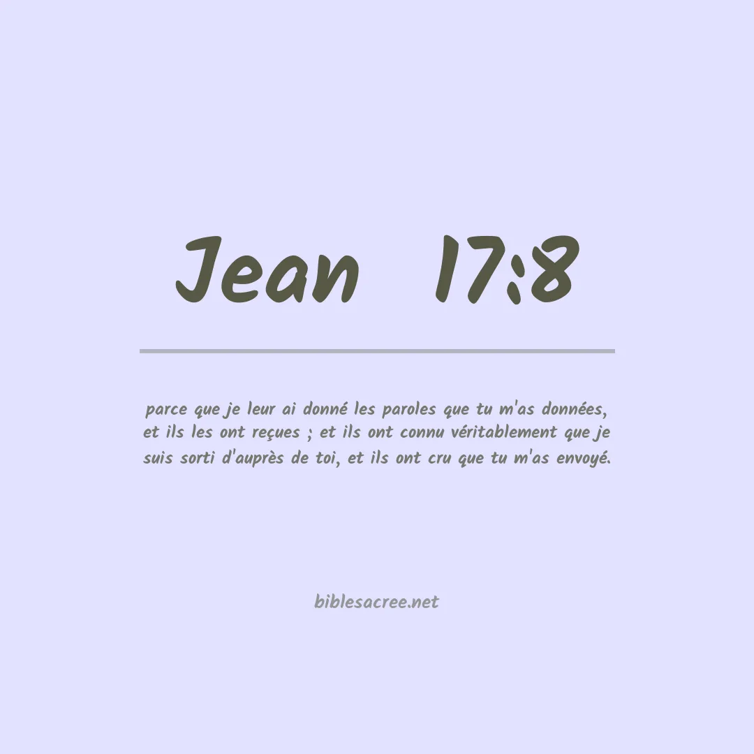 Jean  - 17:8
