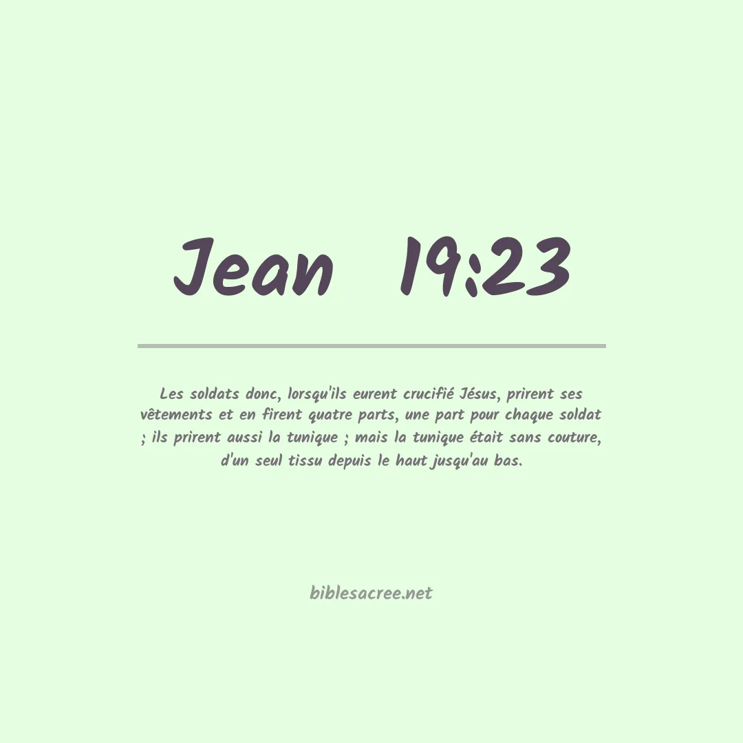 Jean  - 19:23