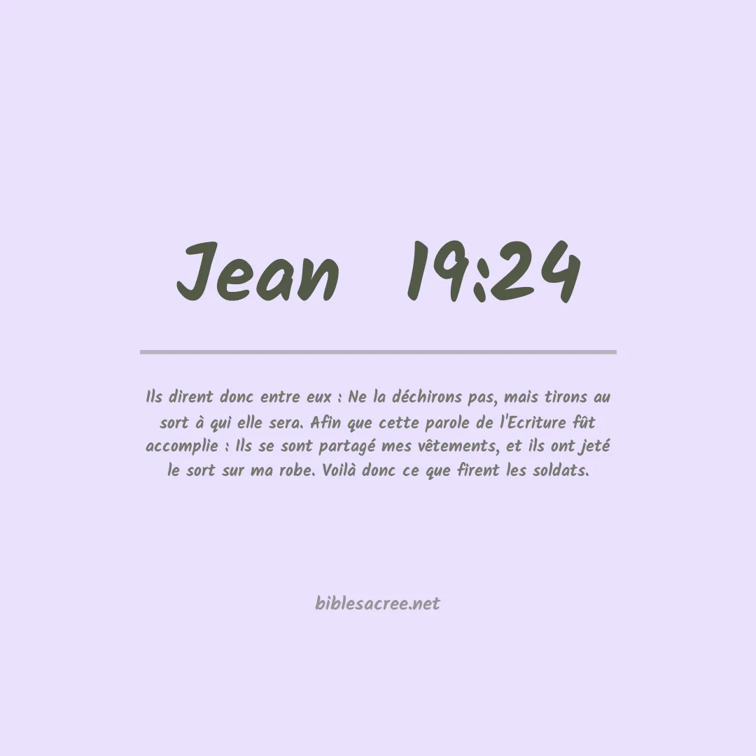 Jean  - 19:24