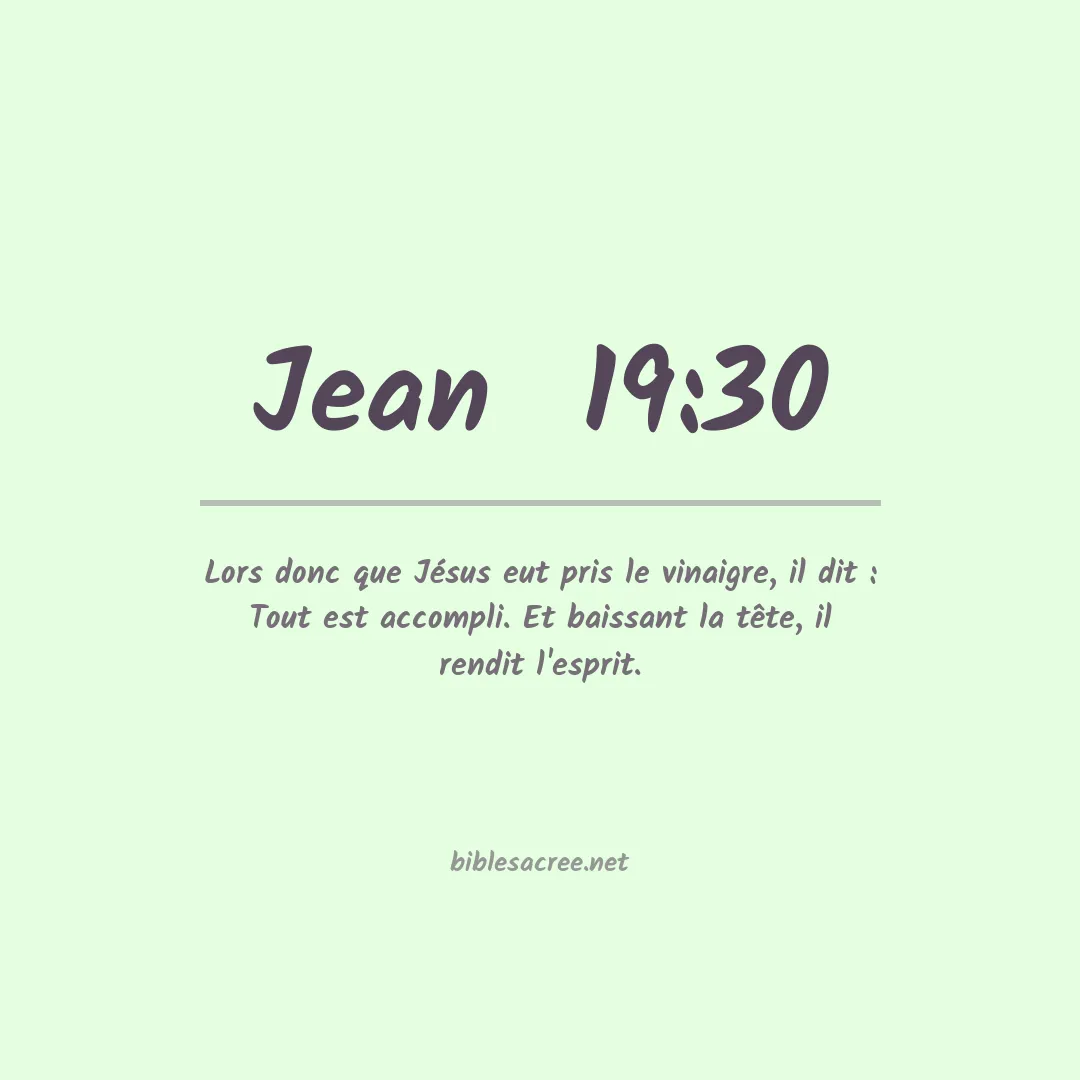 Jean  - 19:30