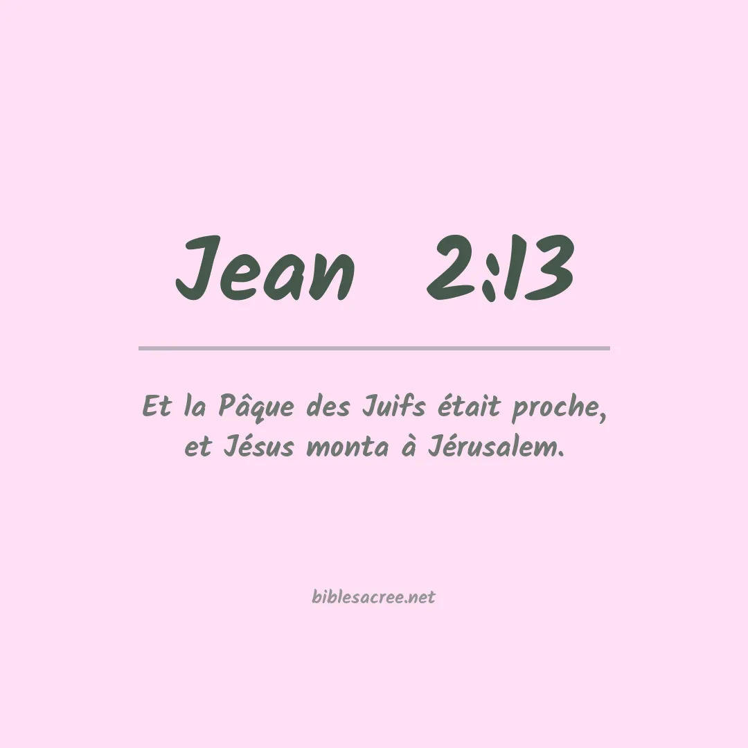 Jean  - 2:13