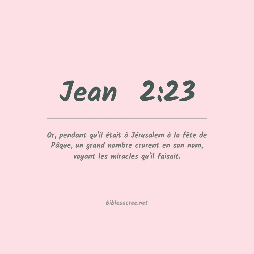 Jean  - 2:23