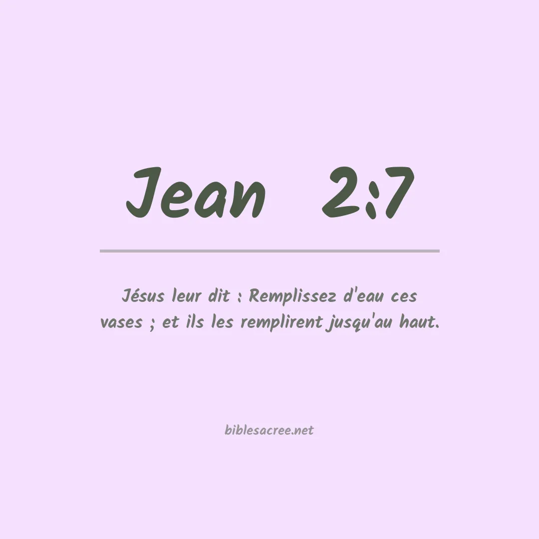 Jean  - 2:7